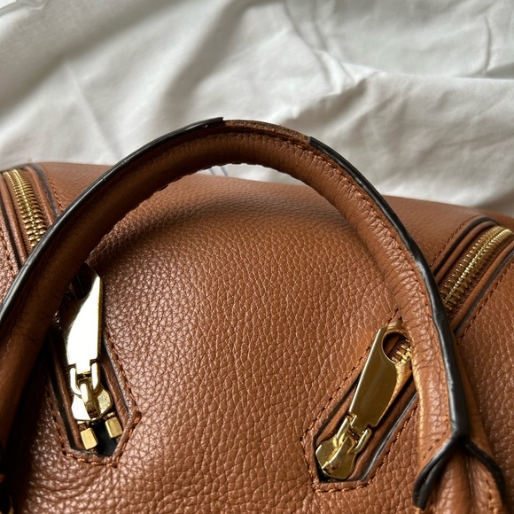 Rebecca Minkoff Leather Satchel in Cognac - Picture 12 of 12